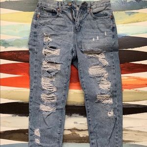 JBD Ripped Light Blue Jeans